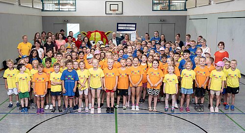 Das neue Konzept des Sport-Oskar brachte die gesamte Grundschule Essinghausen in Bewegung. 