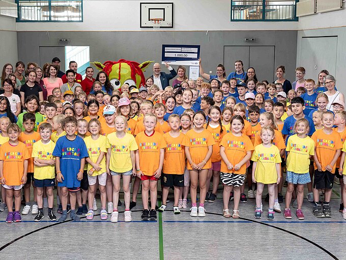 Das neue Konzept des Sport-Oskar brachte die gesamte Grundschule Essinghausen in Bewegung. 